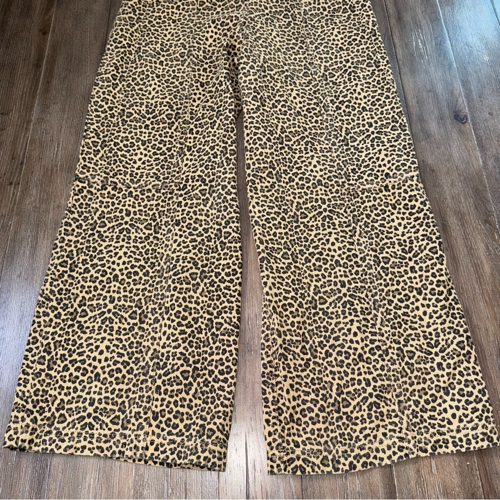 FRNCH Leopard Print Jumpsuit in Brown/Tan - Picture 10 of 12